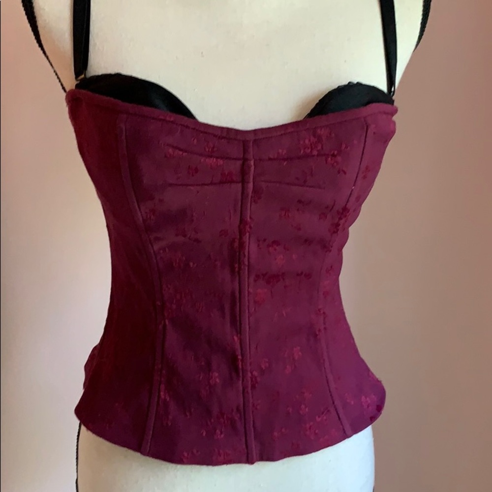 Victoria’s Secret embroidered bustier